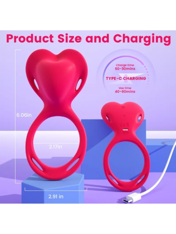 Censan Uzaktan Kumandalı Giyilebilir Panty Vibratör – Çift Uyarım, 10 Mod, Şarjlı, Sessiz, IPX6 - Görsel 2