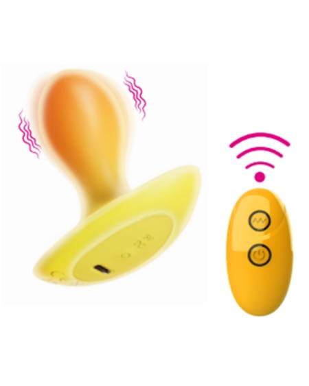 Censan Uzaktan Kumandalı Titreşimli Anal Plug – Şarjlı, Sessiz ve Güçlü Vibrasyon