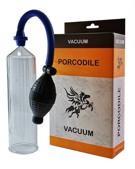 Porcodile Vakum Penis Pompası Manuel Basınç Ayarlı