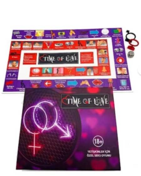 Başlık: Time Of Love 18+ Yetişkin Çift Oyunu – Romantik ve Eğlenceli Kutu Oyunu